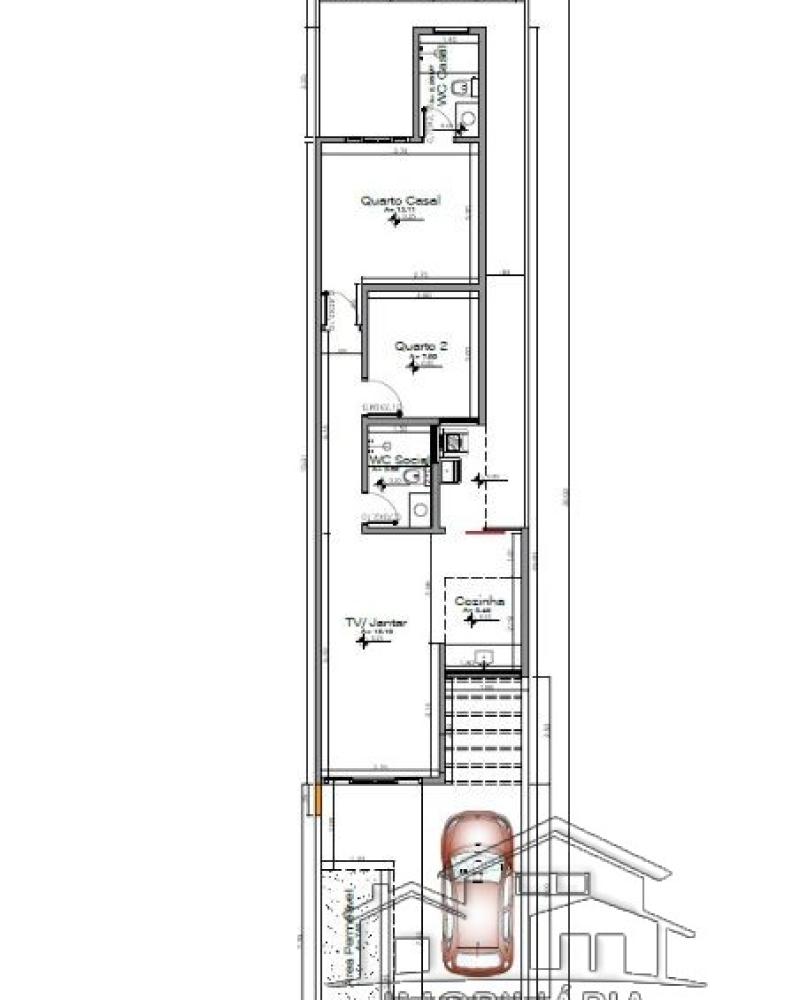 CASA NA Vila Triângulo em Assis