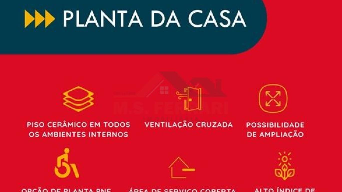 CASA NO Residencial Bela Vista III em Assis